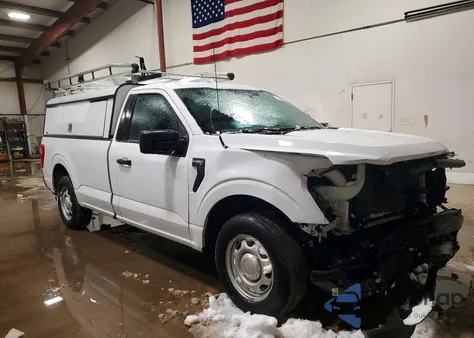 2022 Ford F150 из США, поврежденный, VIN 1FTMF1CB6NKE07853